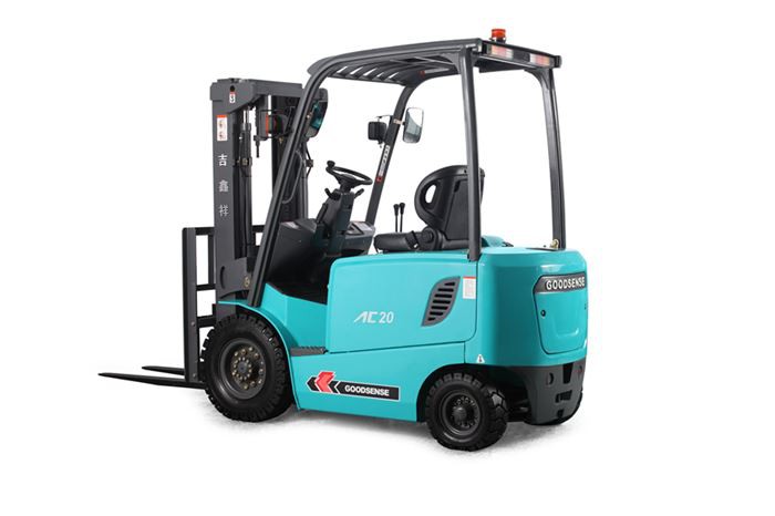 2 ton 4 wheel battery forklift